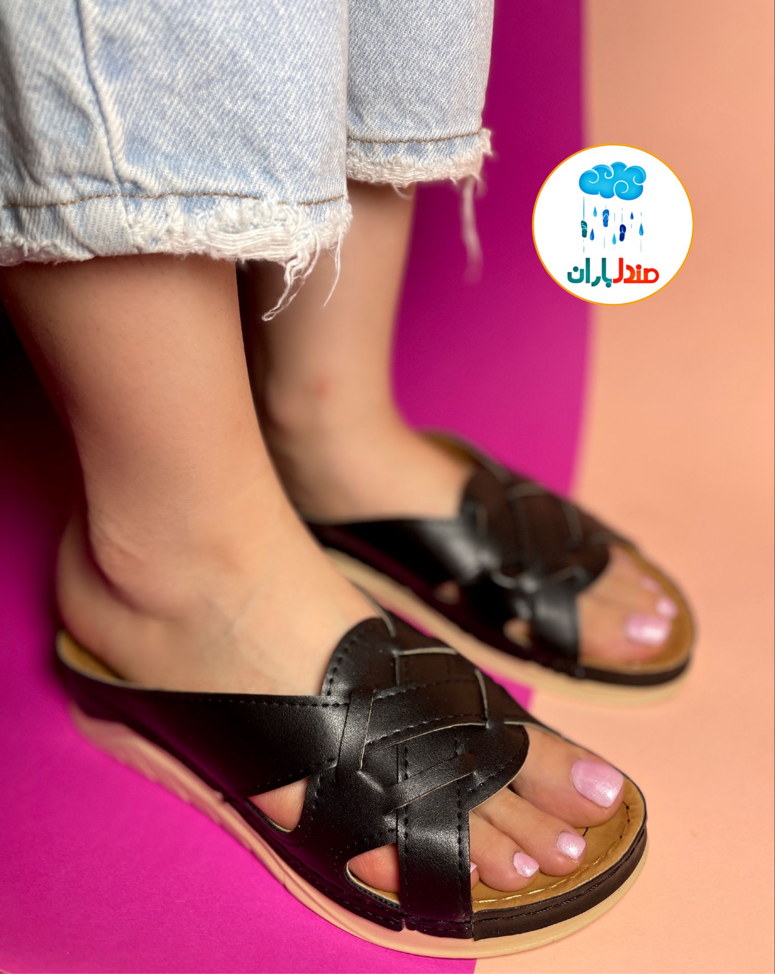 صندل زنانه طبی مدل گلد