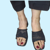 صندل پاشنه دار سایز بزرگ مدل ملانیا